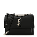 Calfskin Medium Monogram Sunset Black