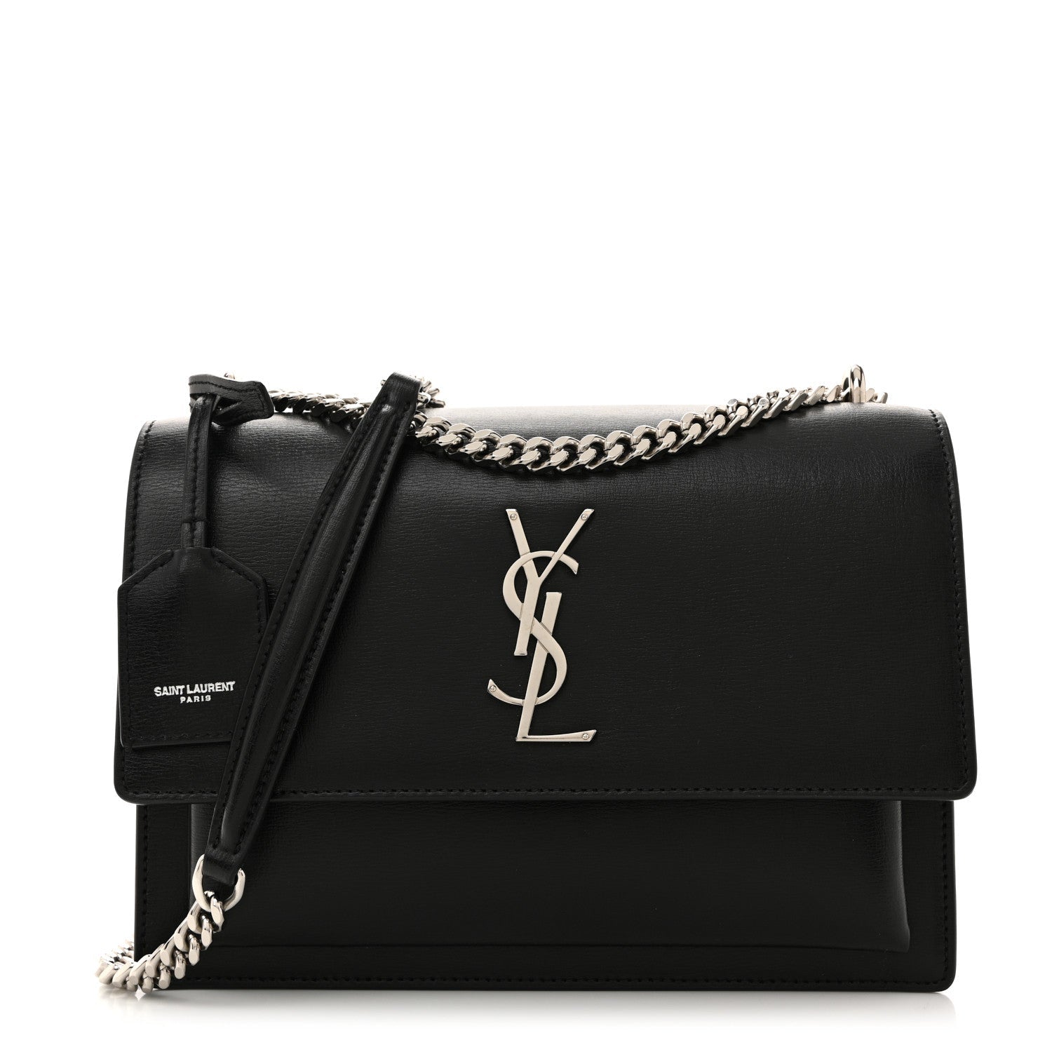 Calfskin Medium Monogram Sunset Black