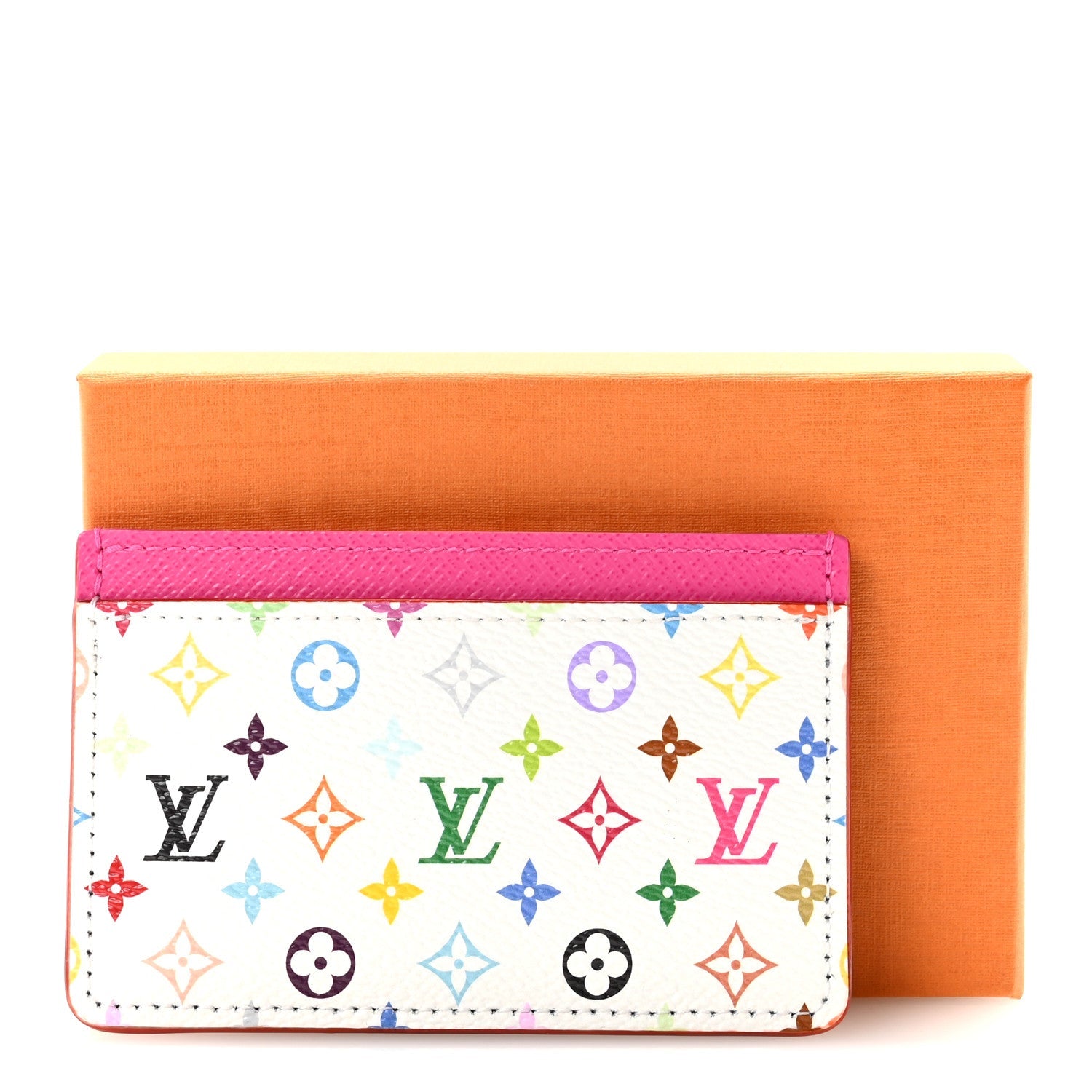 LV X TM Monogram Multicolor  Holder Kawaii Pink
