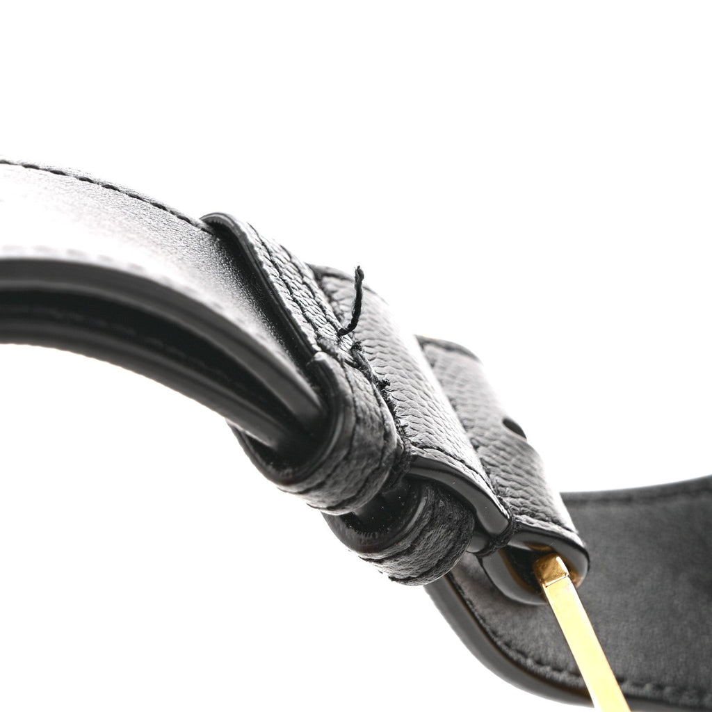Grain De Poudre Monogram Belt Bag Black