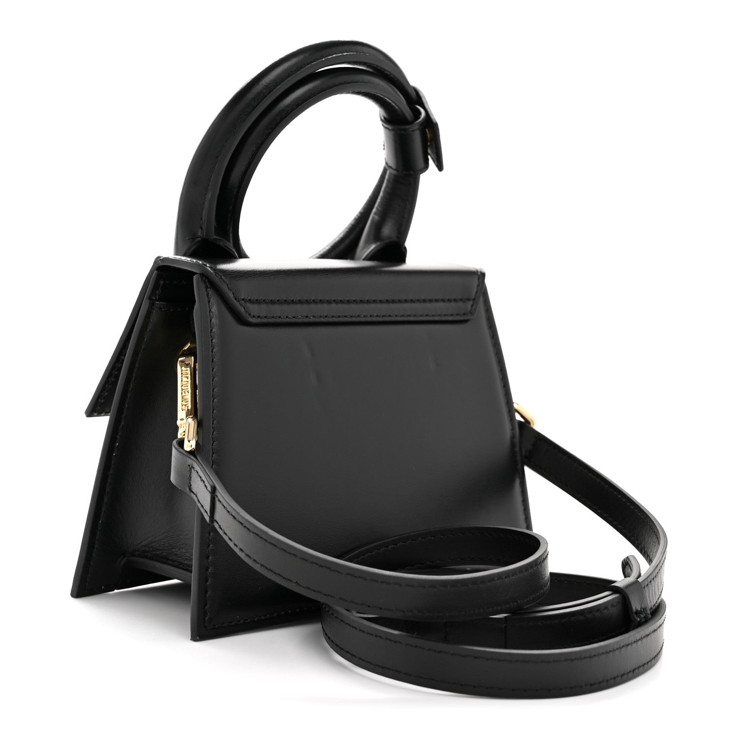 Smooth Calfskin Le Chiquito Noeud Black