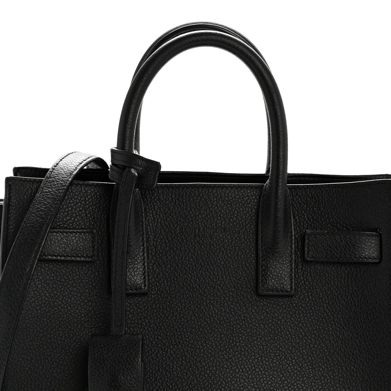Calfskin Nano Sac De Jour Black