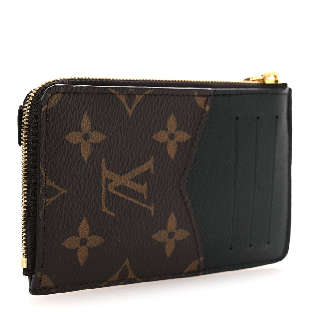 Monogram Recto Verso  Holder Black