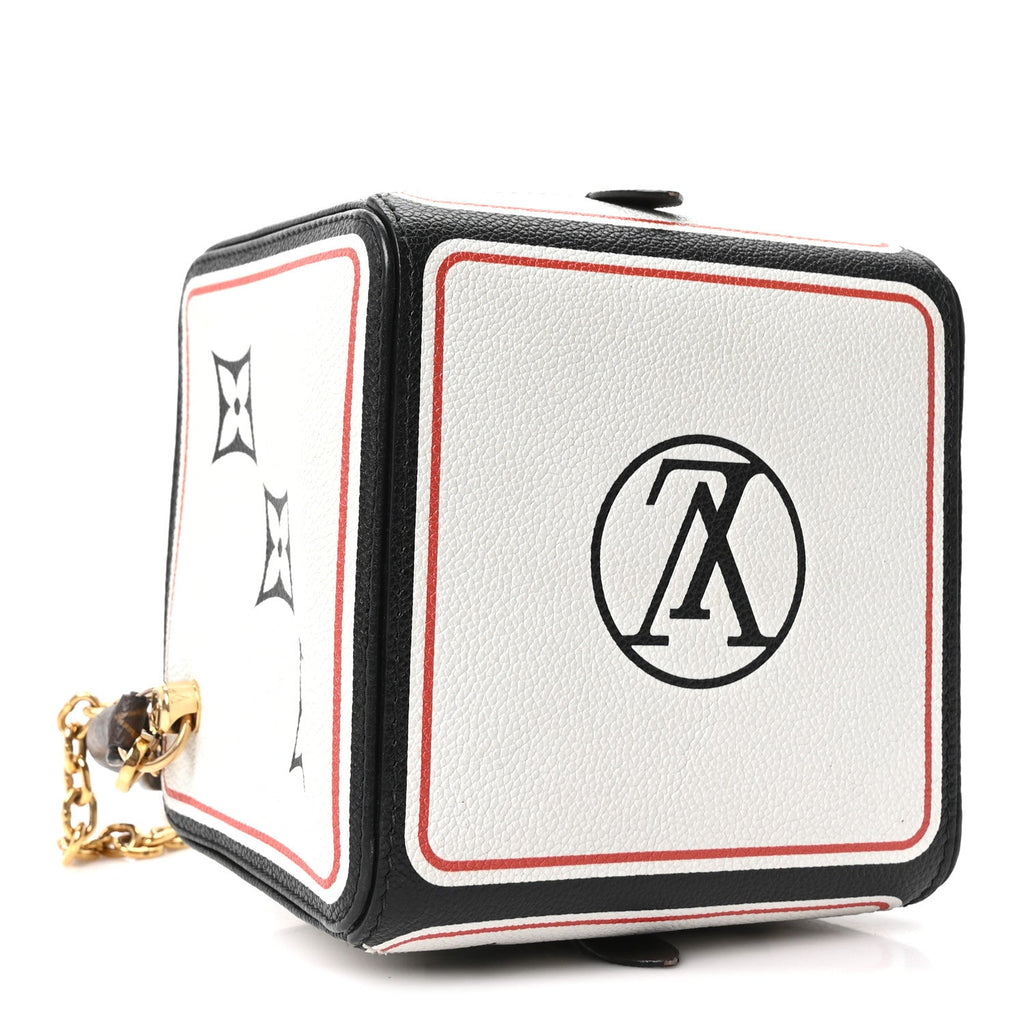 Taurillon Game On Square Dice Bag White