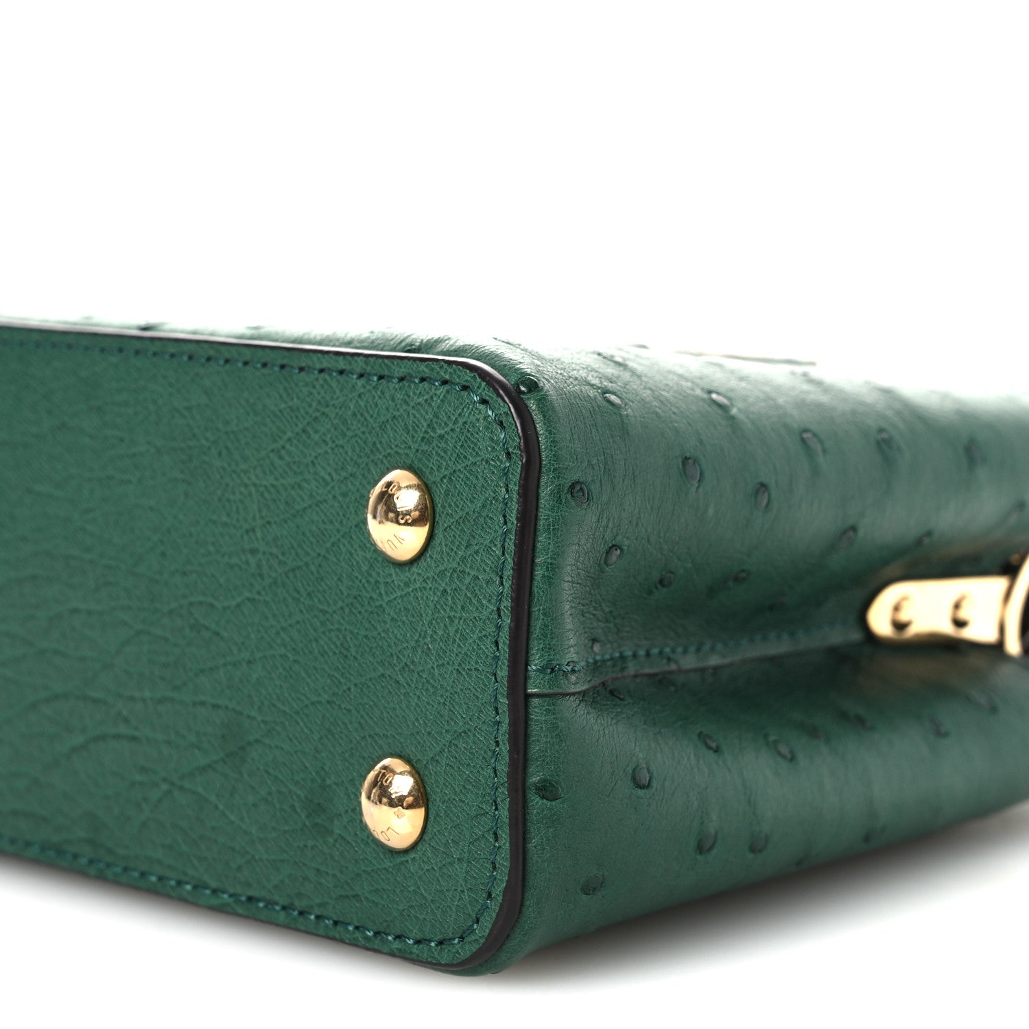 Ostrich Capucines Mini Mint