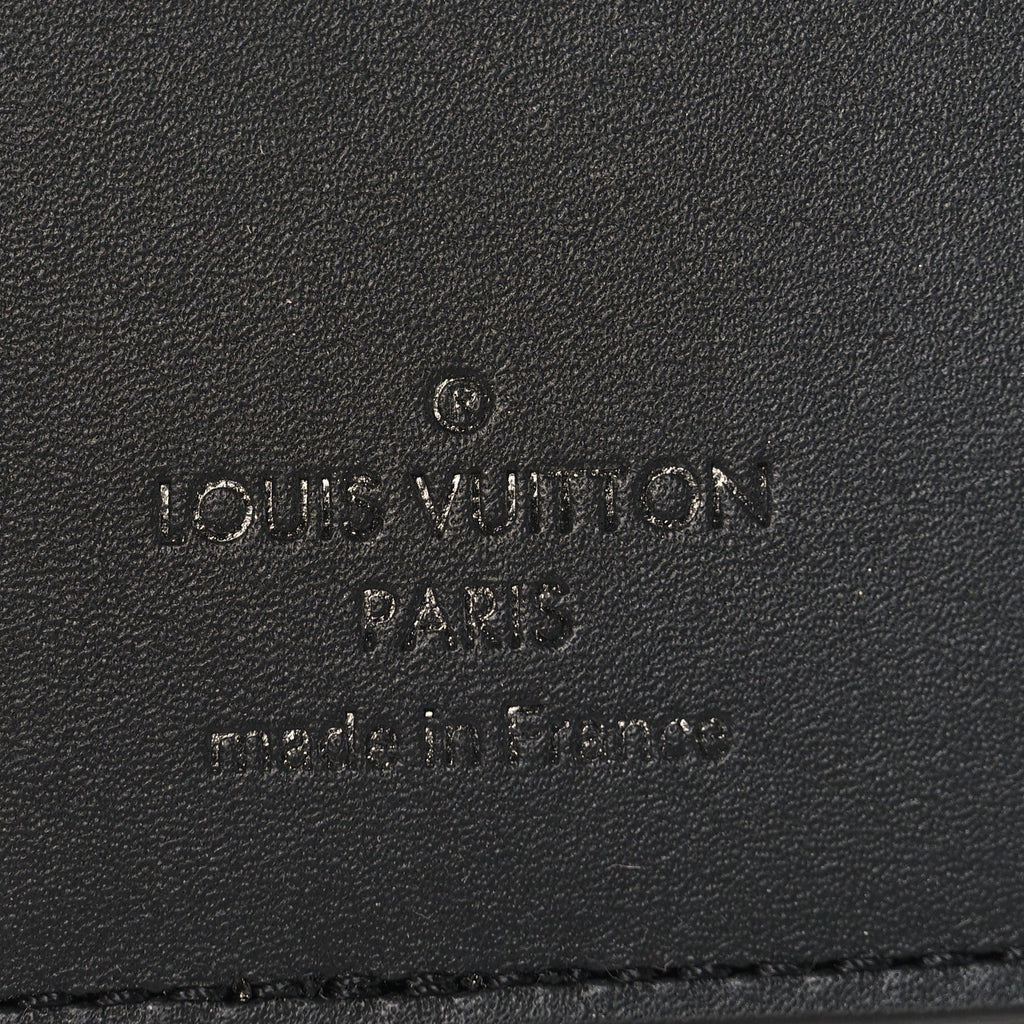 Taurillon Monogram Pocket Organizer Black