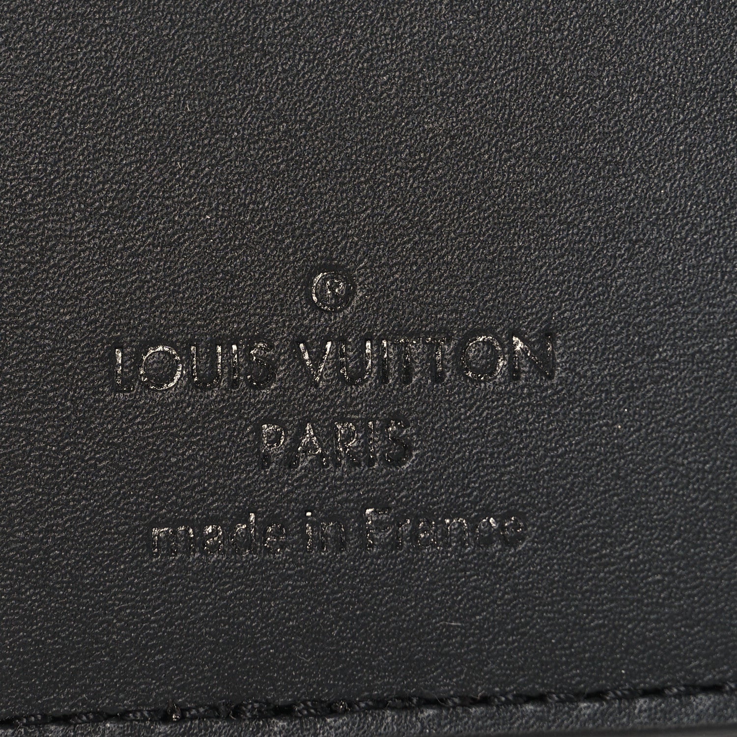 Taurillon Monogram Pocket Organizer Black