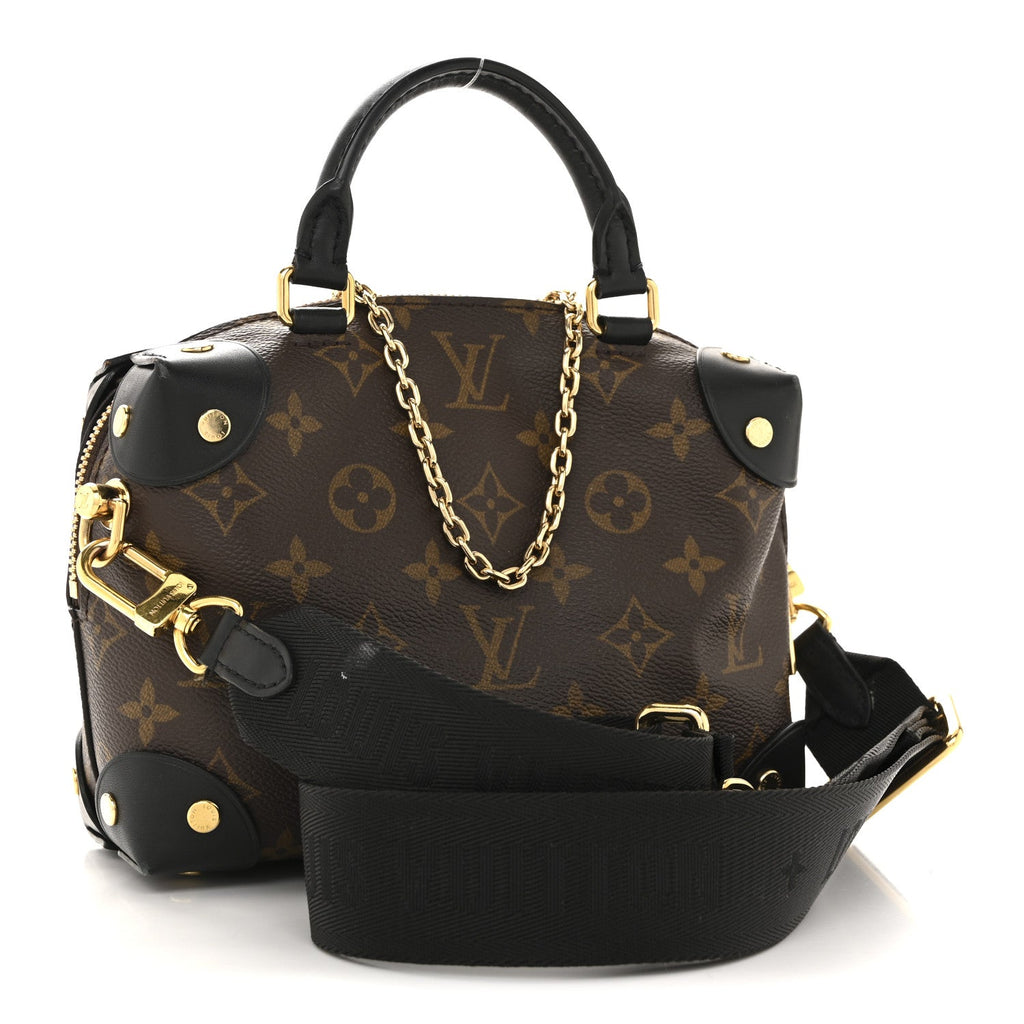 Monogram Petite Malle Souple Black