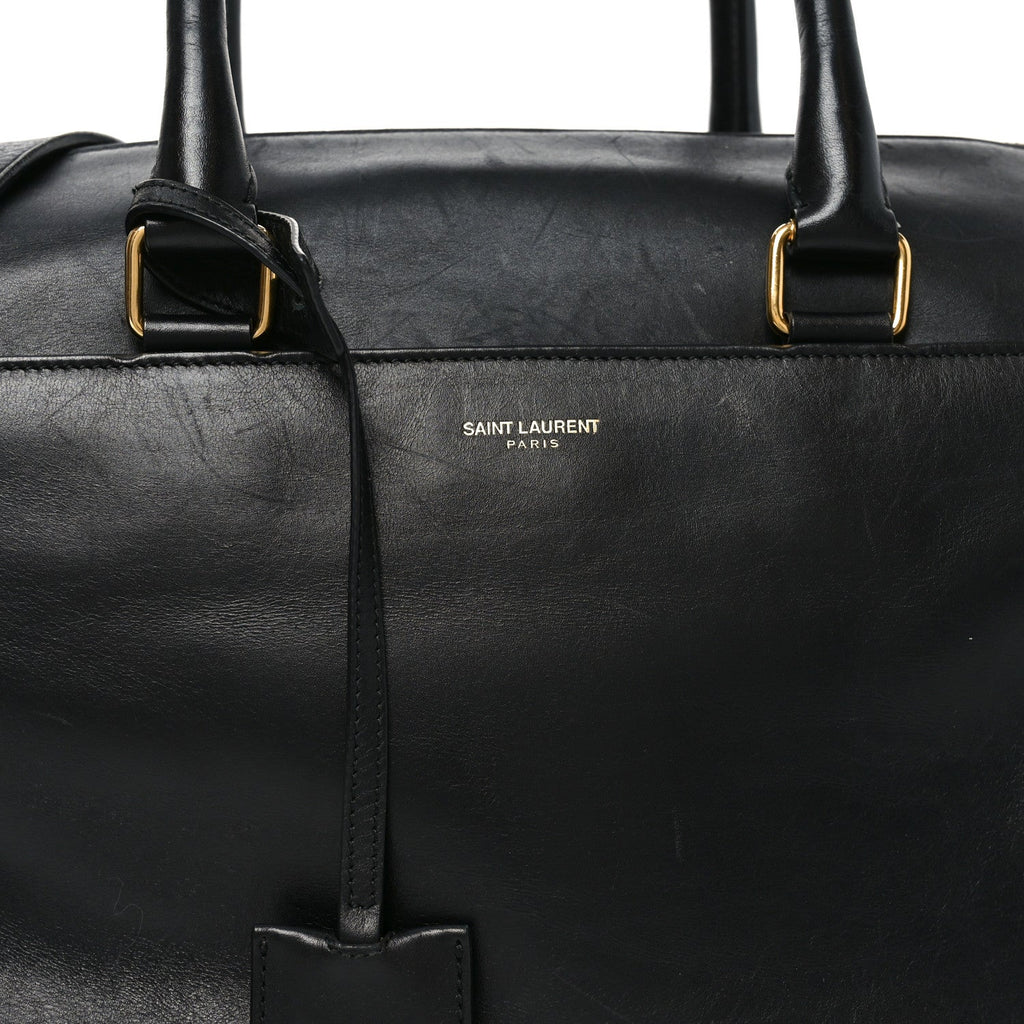 Calfskin Classic Duffle 6 Black