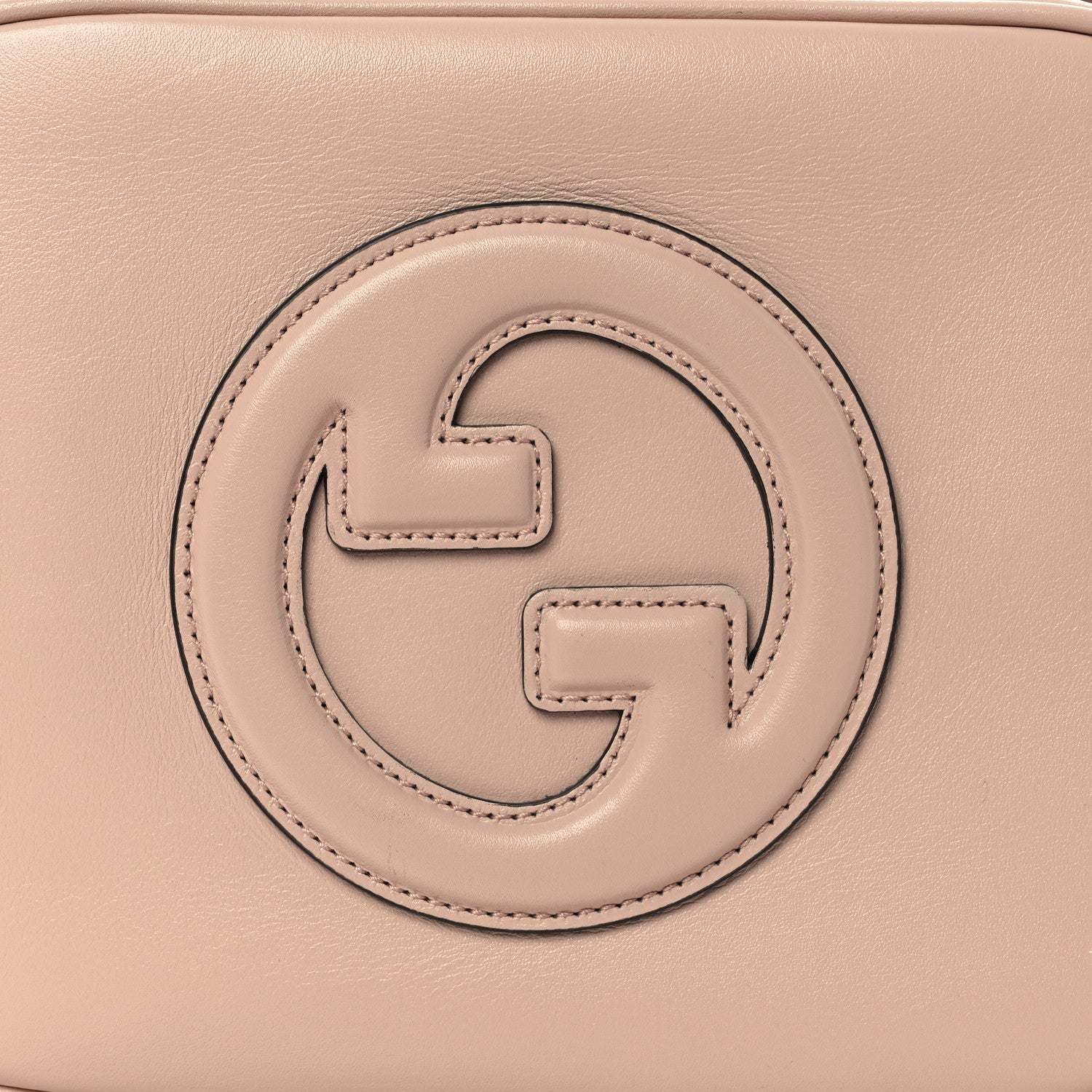 Sweetbread Calfskin Mini Blondie Bag Skin Rose