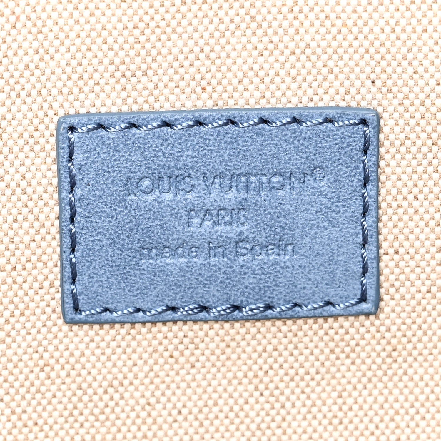 Damier Denim 3D Nevereverfull Denim Blue