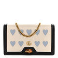 Calfskin Lovelight Mini Diana Chain Bag Mystic White Paradise Cloude