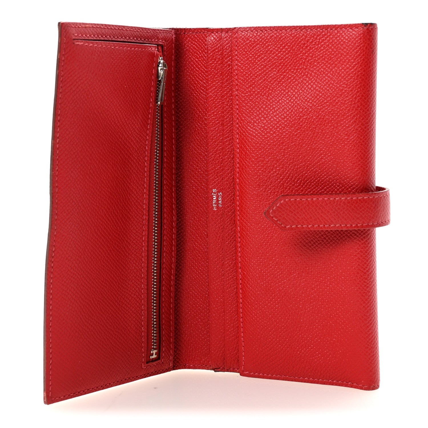 Epsom Bearn Gusset Wallet Rouge Casaque