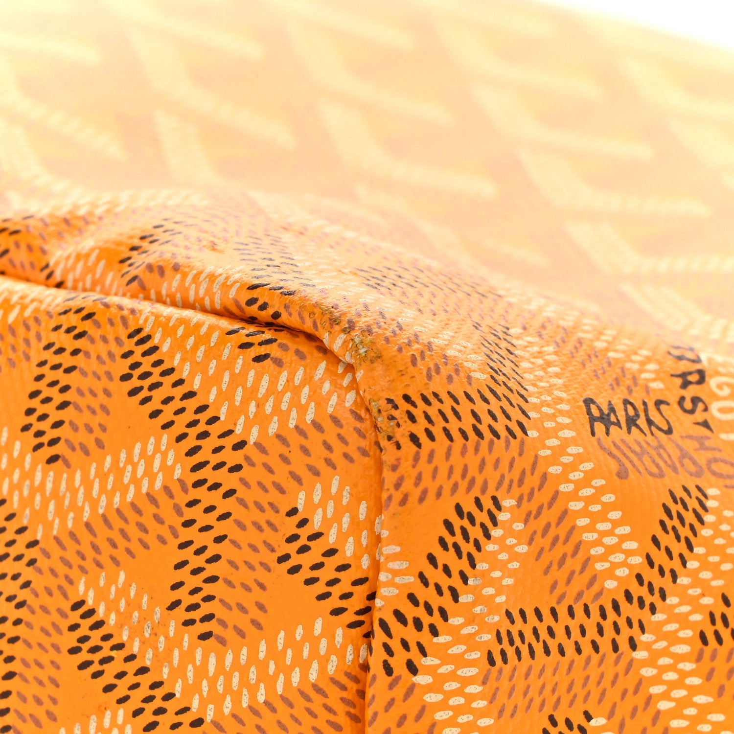 Goyardine Saint Louis PM Yellow