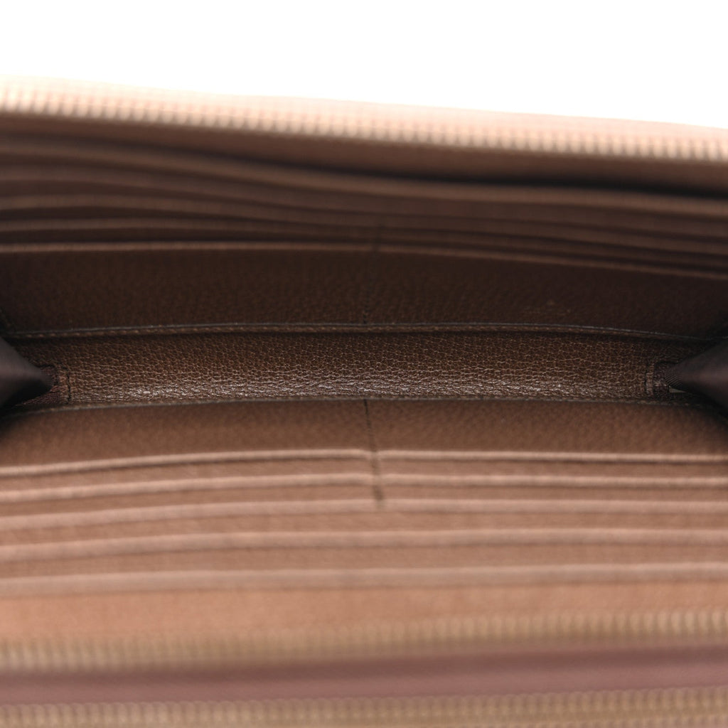 GG Supreme Monogram Web Ophidia Double Zip Shoulder Bag Beige New Acero