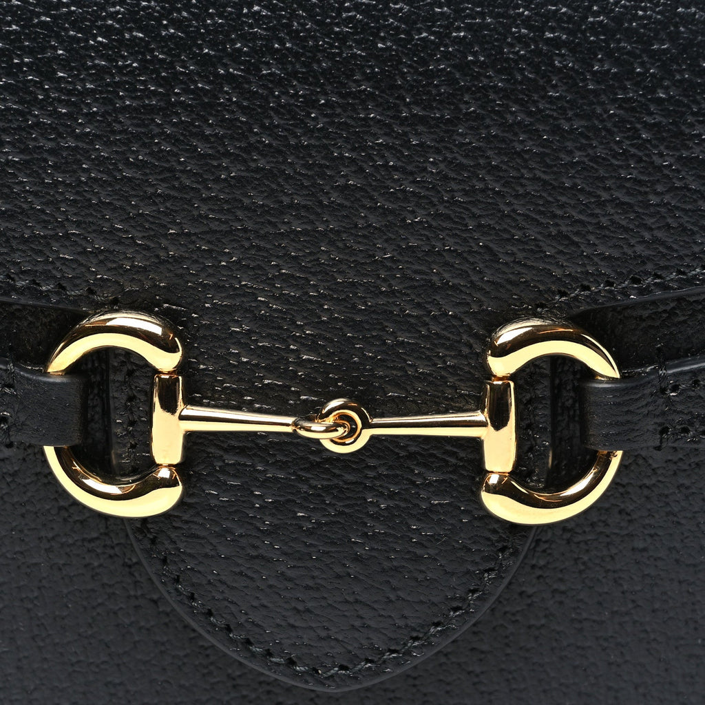 Calfskin Horsebit 1955 Shoulder Bag Black