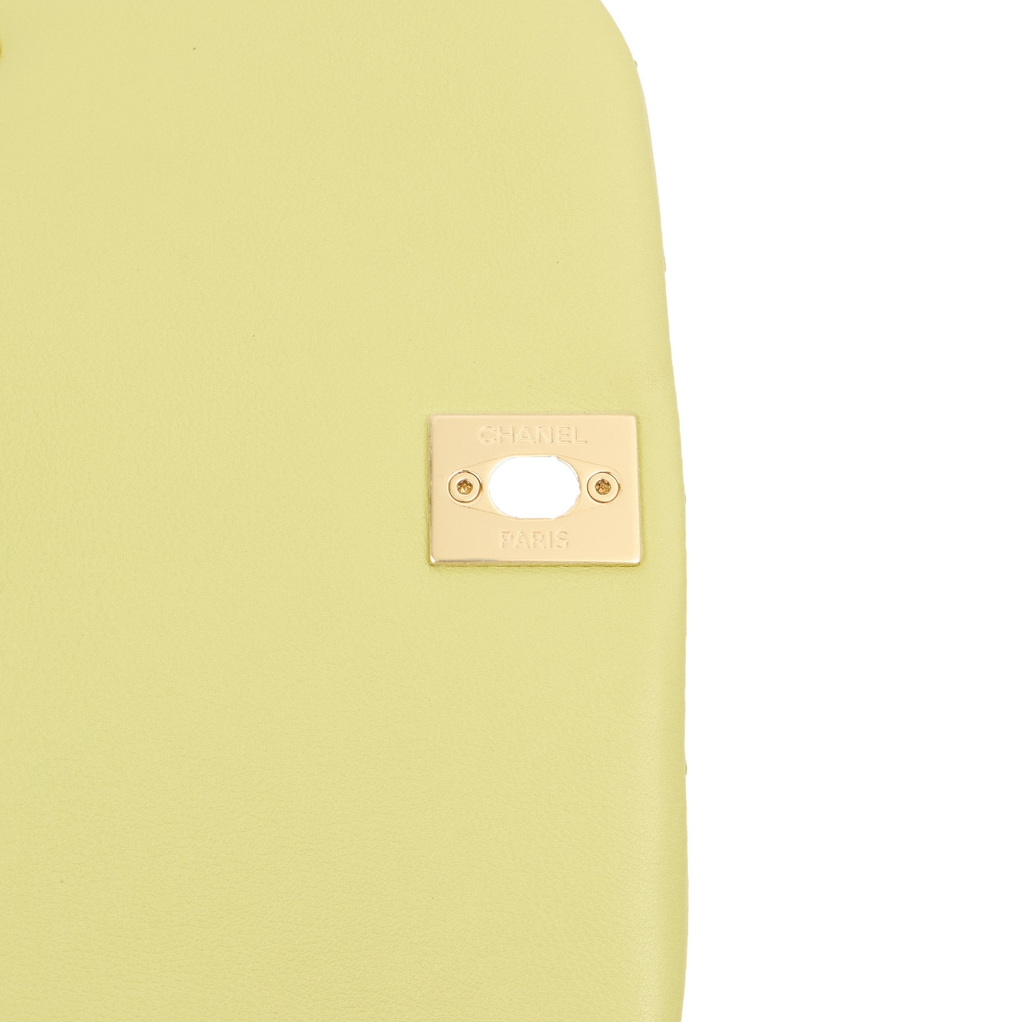 Chanel Backpack Backpack in Green, Lambskin Leather