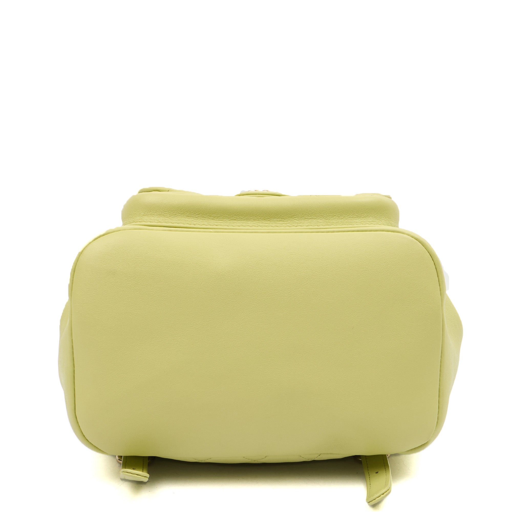 Chanel Backpack Backpack in Green, Lambskin Leather