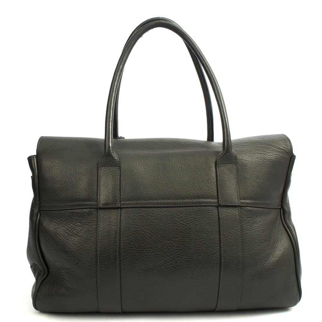 Mulberry Top Handle Bayswater Heritage in Grey, Calfskin Leather