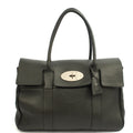 Mulberry Top Handle Bayswater Heritage in Grey, Calfskin Leather