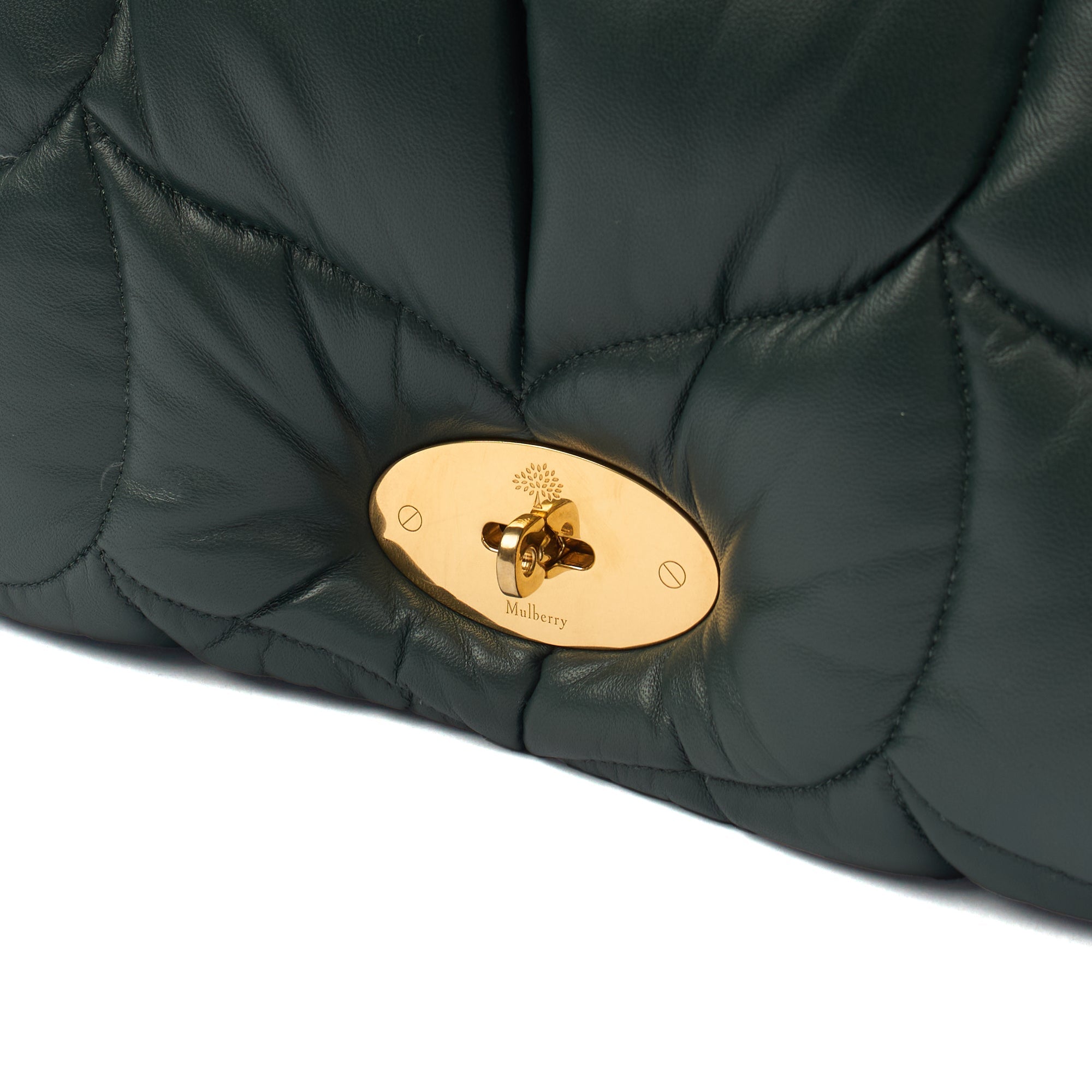 Mulberry Shoulder Bag Softie in Mulberry Blue, Leather