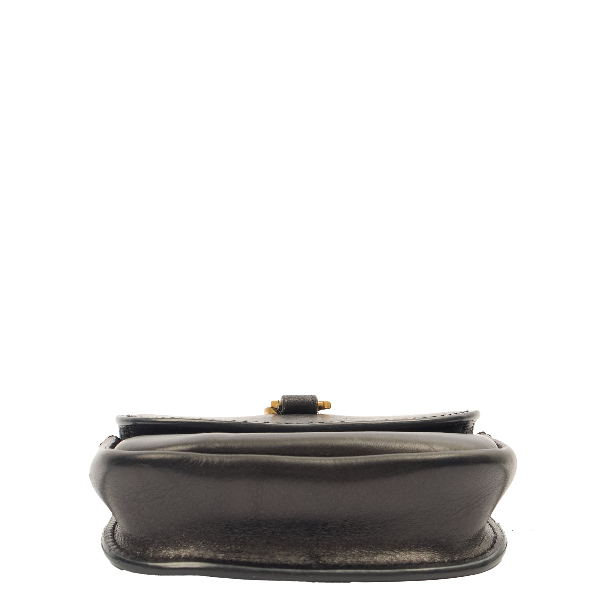 Saint Laurent Cross Body Kaia Belt Bag in Black, Leather