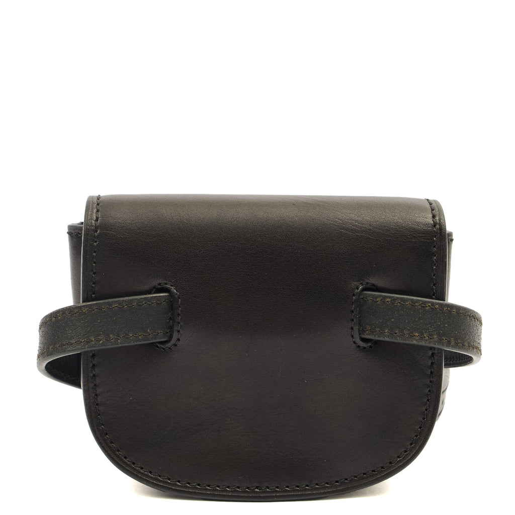 Saint Laurent Cross Body Kaia Belt Bag in Black, Leather