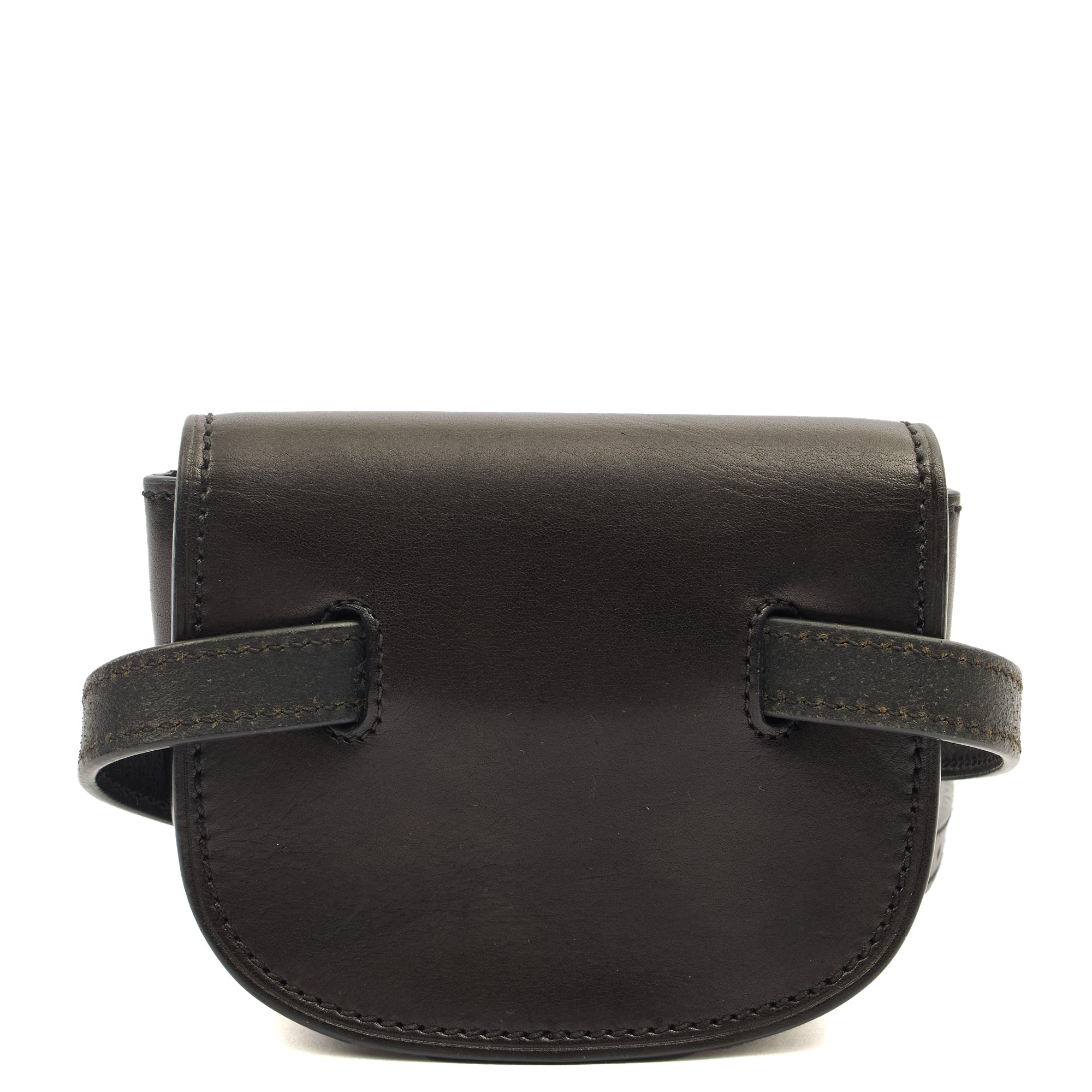 Saint Laurent Cross Body Kaia Belt Bag in Black, Leather