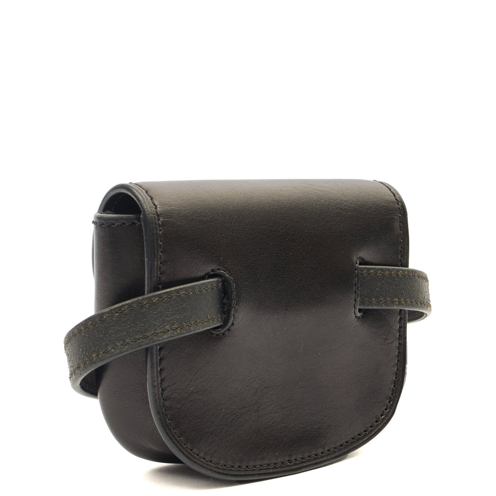 Saint Laurent Cross Body Kaia Belt Bag in Black, Leather