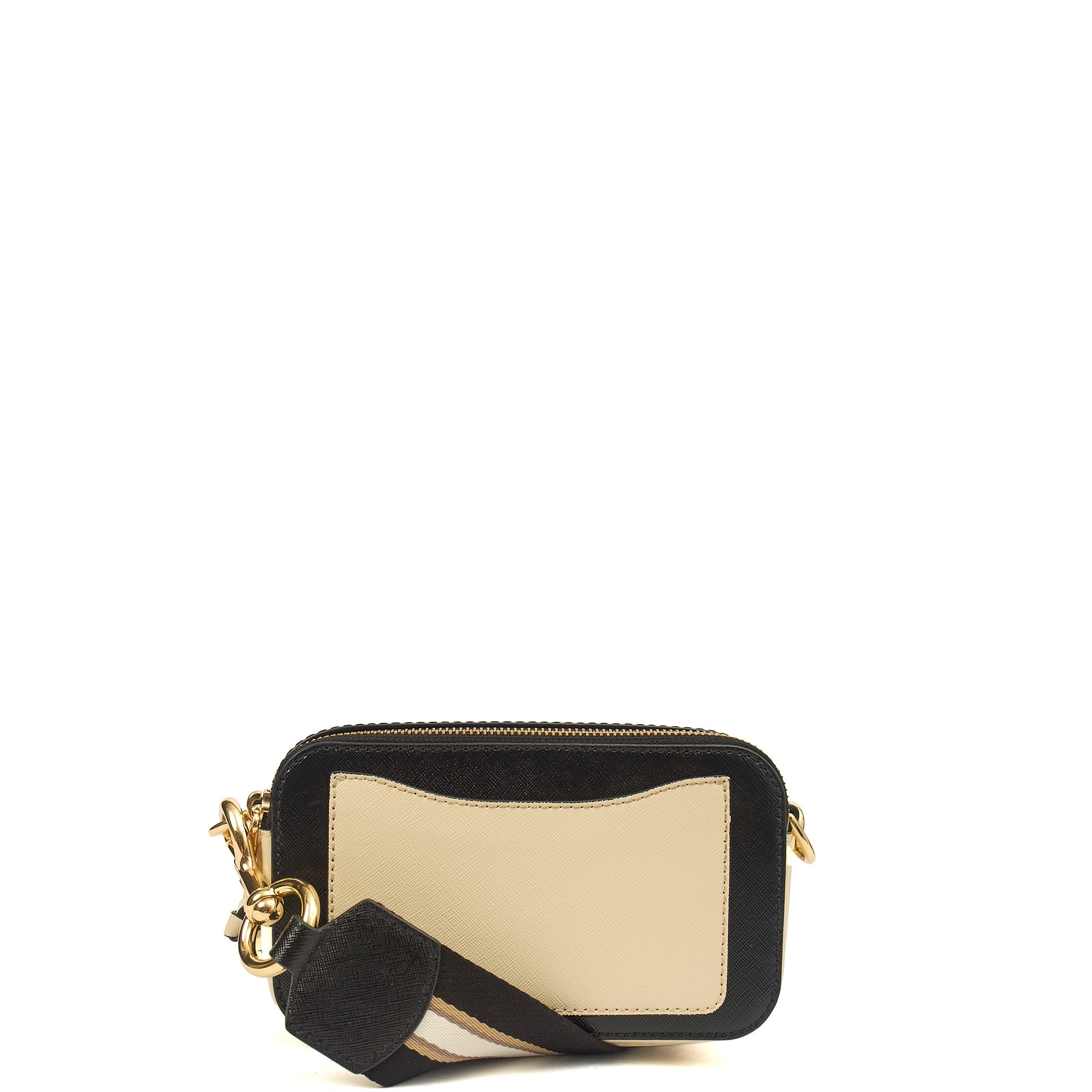 Marc Jacobs Cross Body Snapshot in Cream, Leather