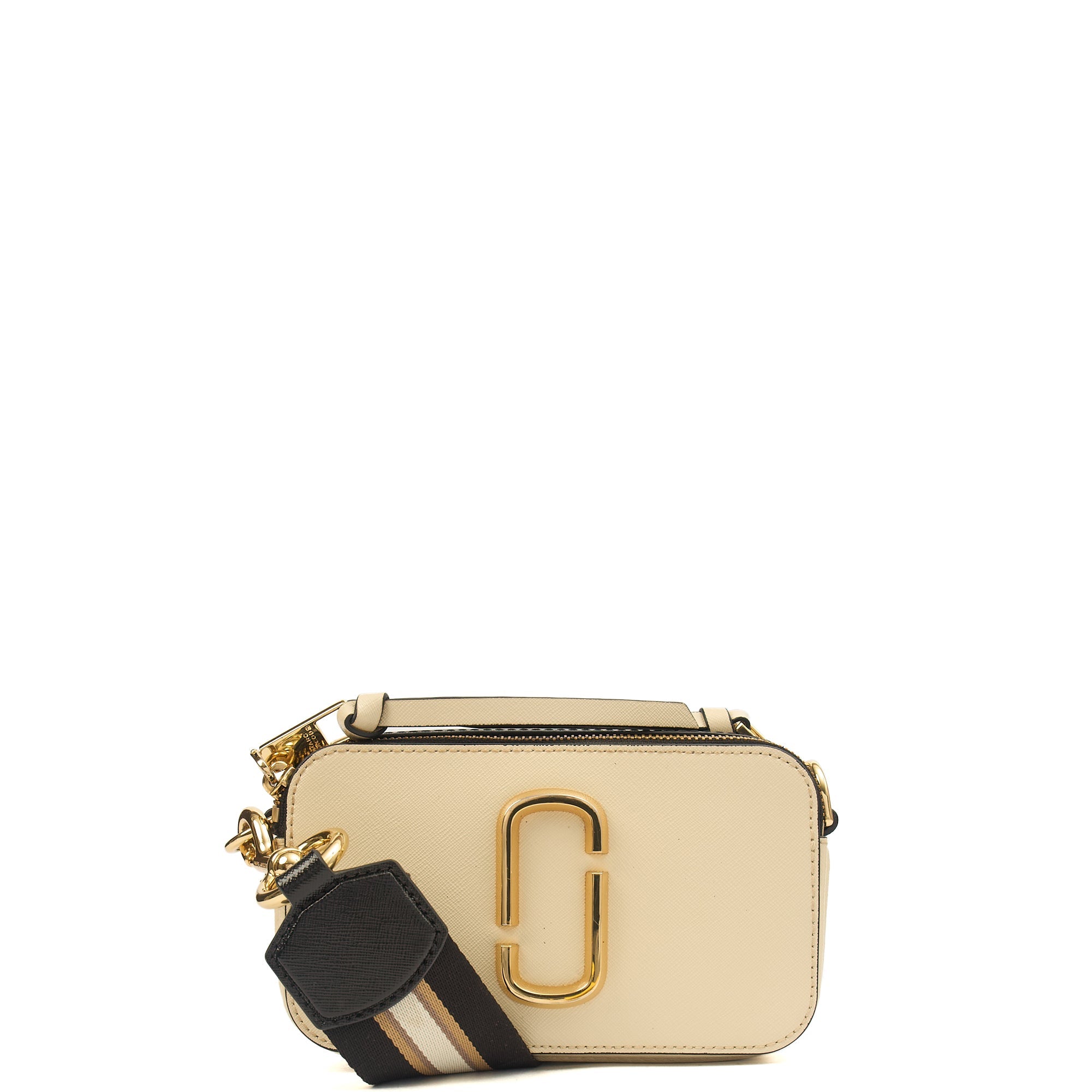 Marc Jacobs Cross Body Snapshot in Cream, Leather