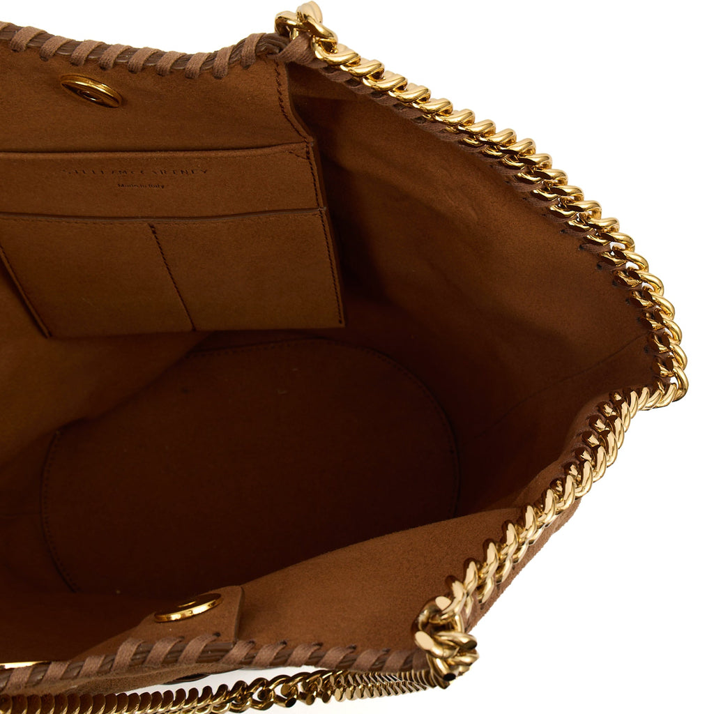 Stella McCartney Shoulder Bag Falabella Tote in Brown, Leather
