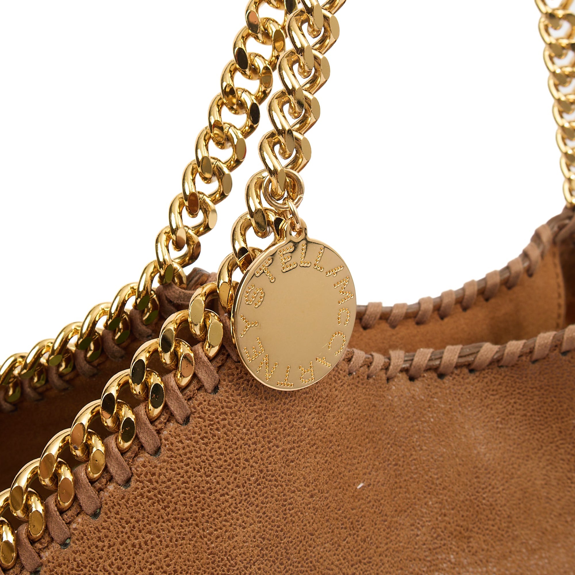 Stella McCartney Shoulder Bag Falabella Tote in Brown, Leather