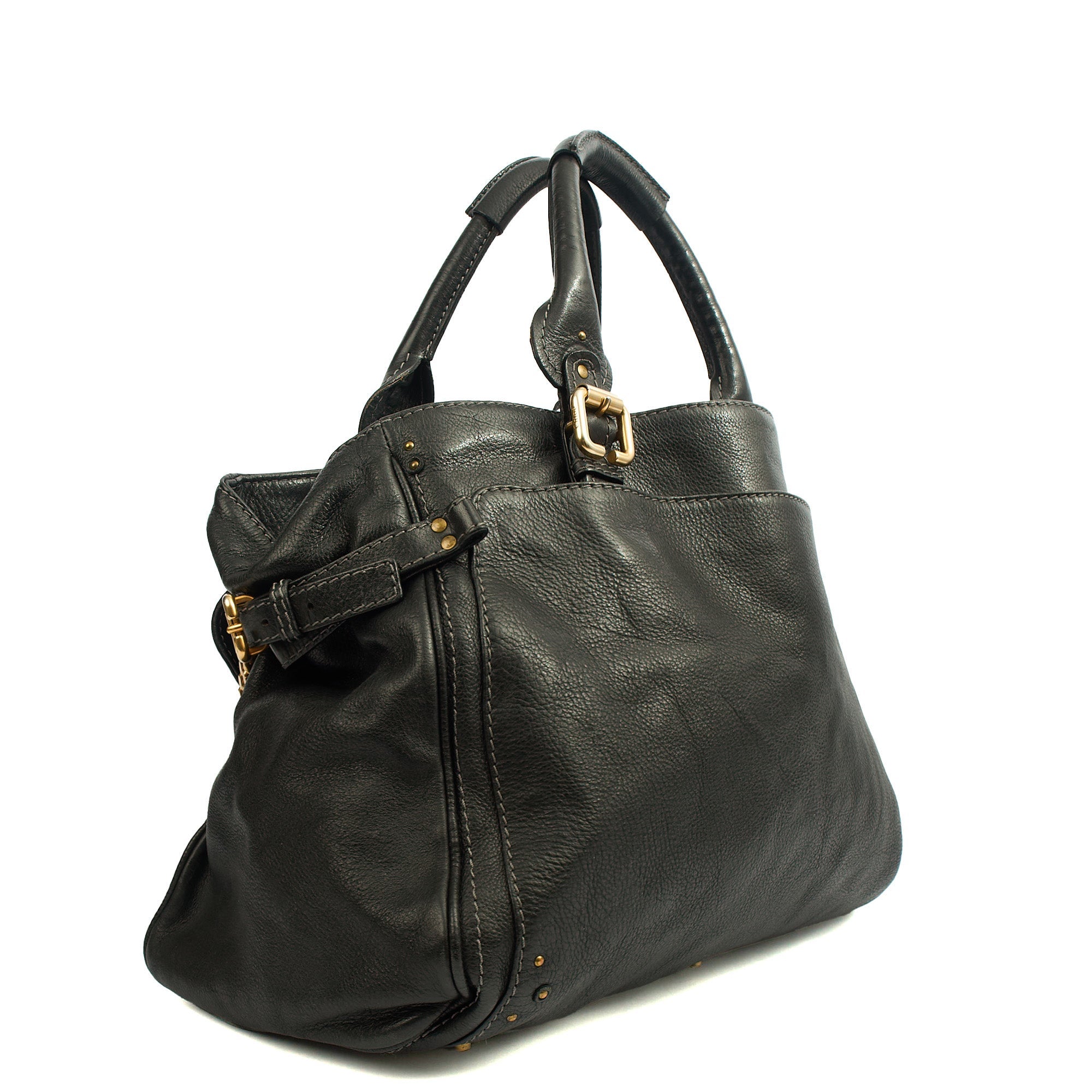 Chloe Shoulder Bag Paddington - Tote in Black, Leather