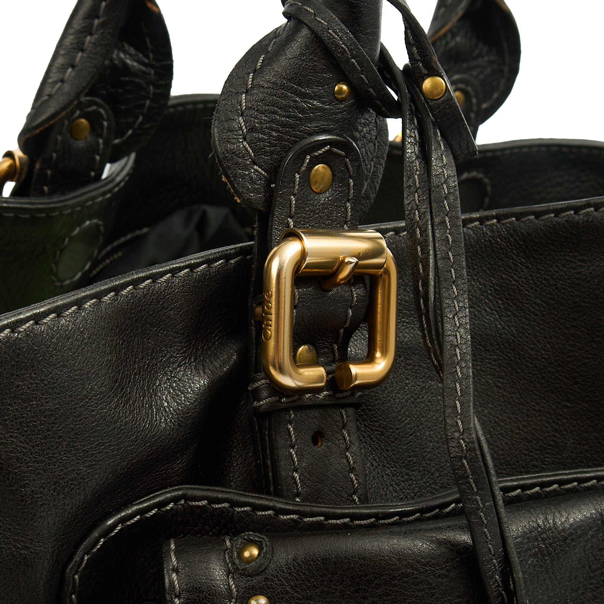 Chloe Shoulder Bag Paddington - Tote in Black, Leather