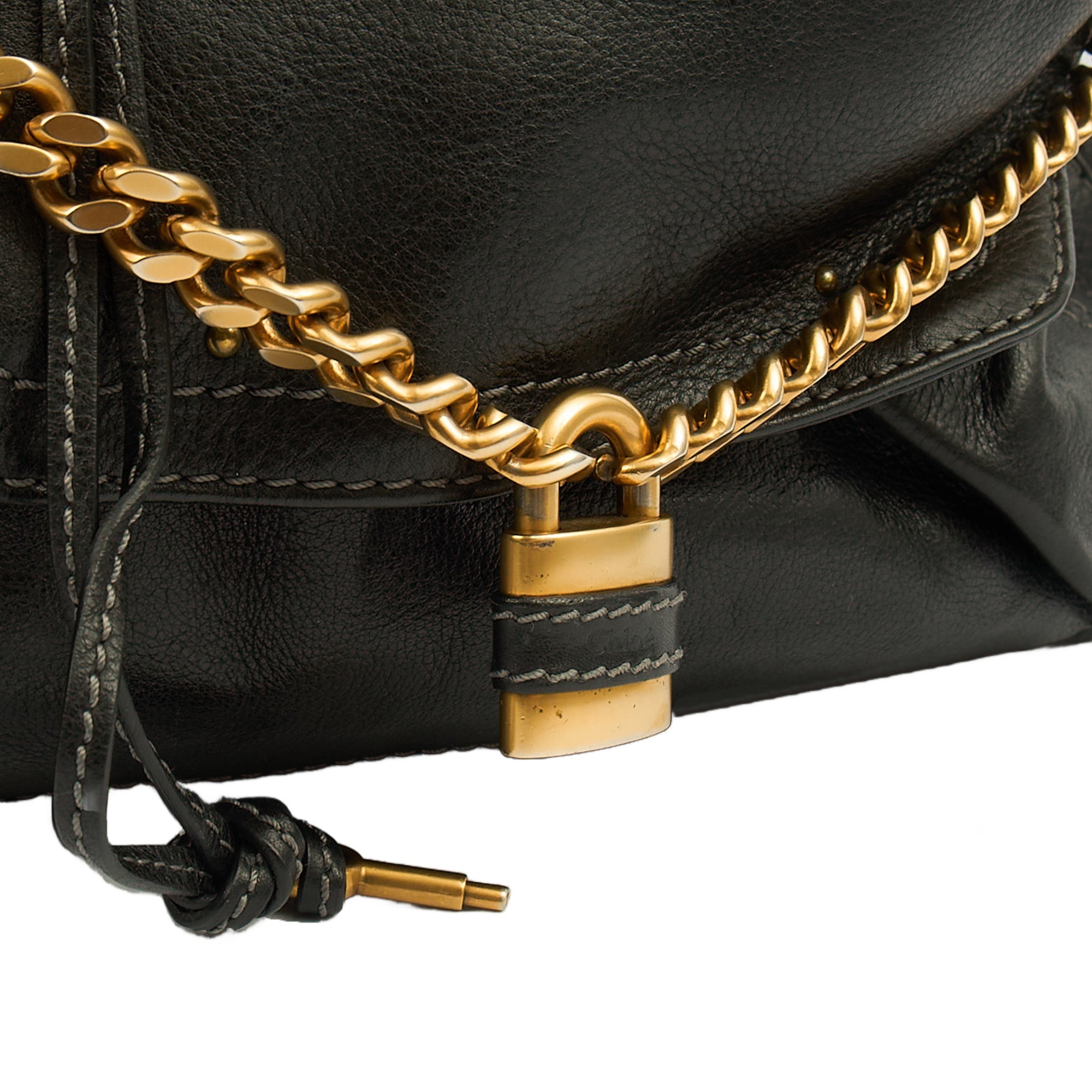 Chloe Shoulder Bag Paddington - Tote in Black, Leather
