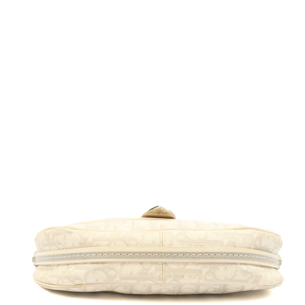 Christian Dior Shoulder Bag Romantique  in White, Leather