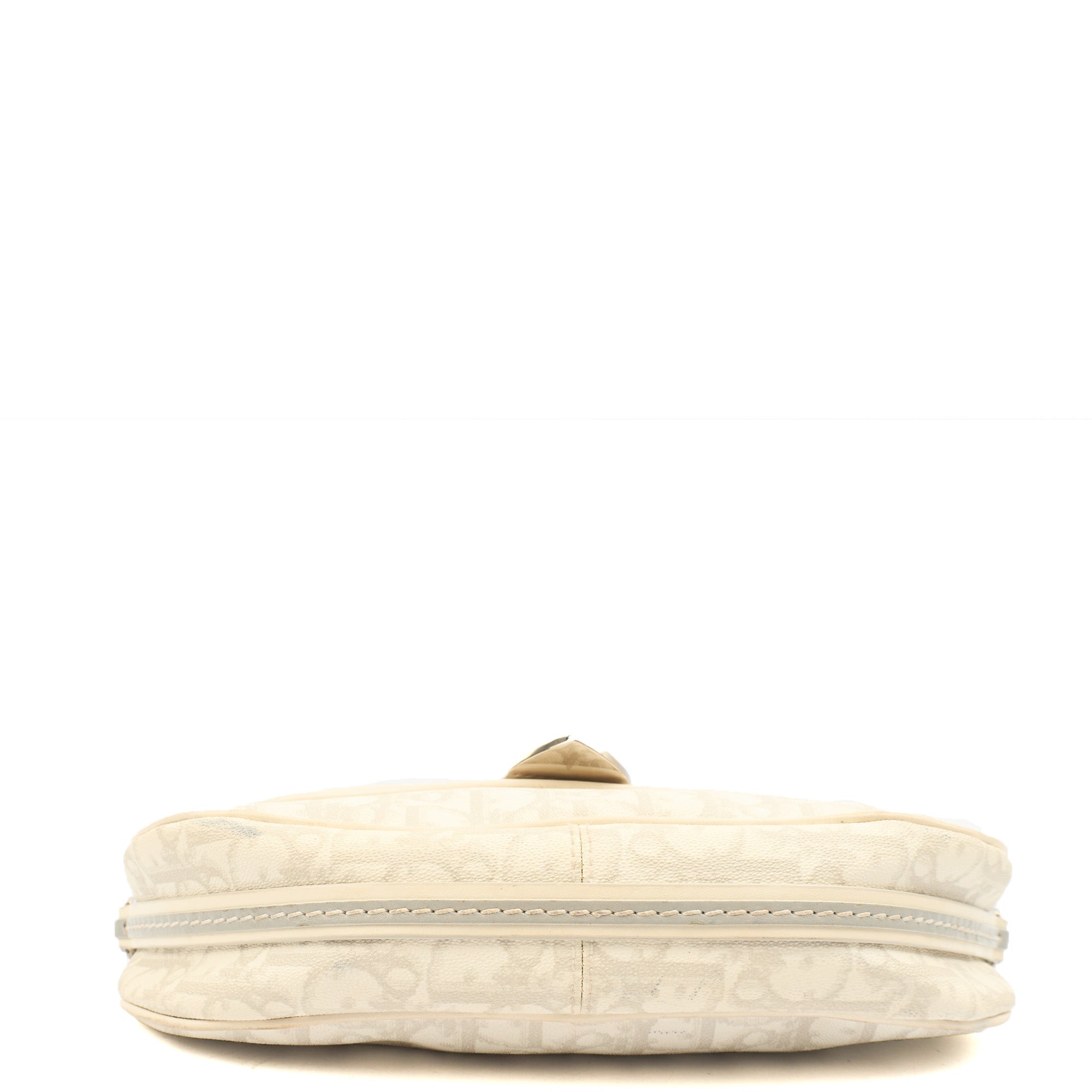 Christian Dior Shoulder Bag Romantique  in White, Leather