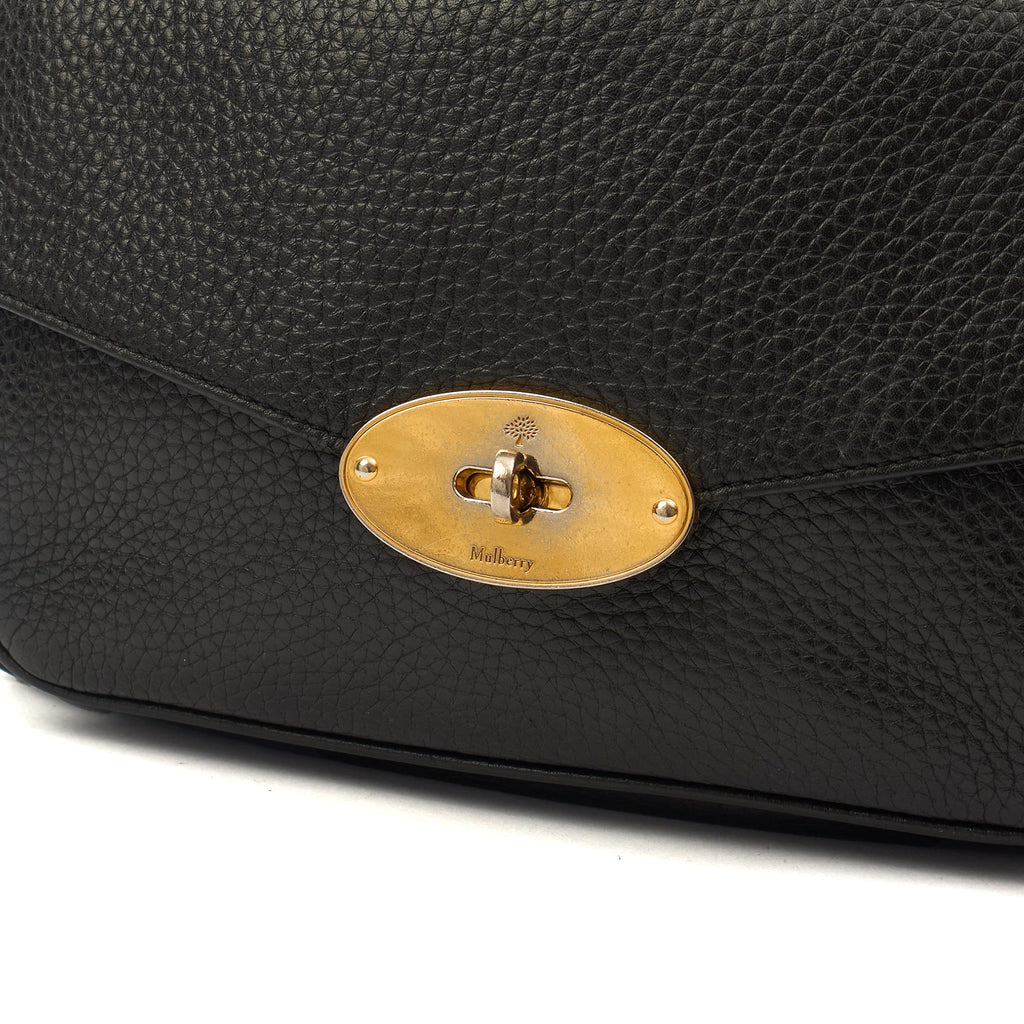 Mulberry Shoulder Bag Darley Shoulder Bag  in Black, Leather