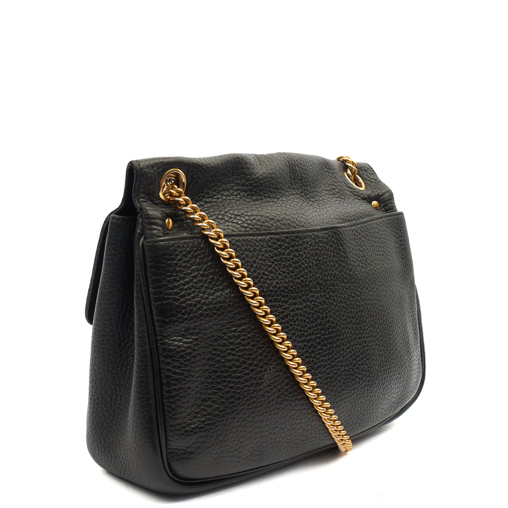 Mulberry Shoulder Bag Darley Shoulder Bag  in Black, Leather