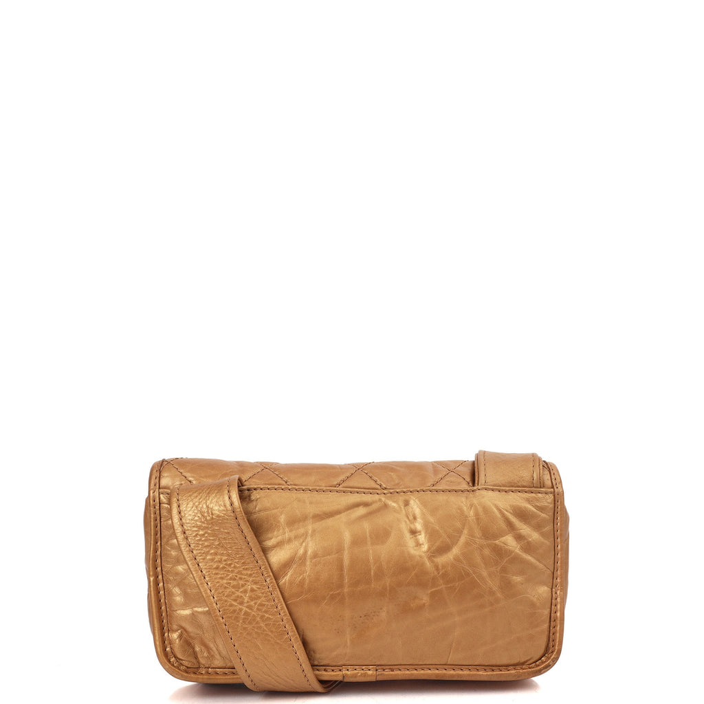 Chanel Shoulder Bag Vintage Shoulder Bag in Metallic, Calfskin Leather