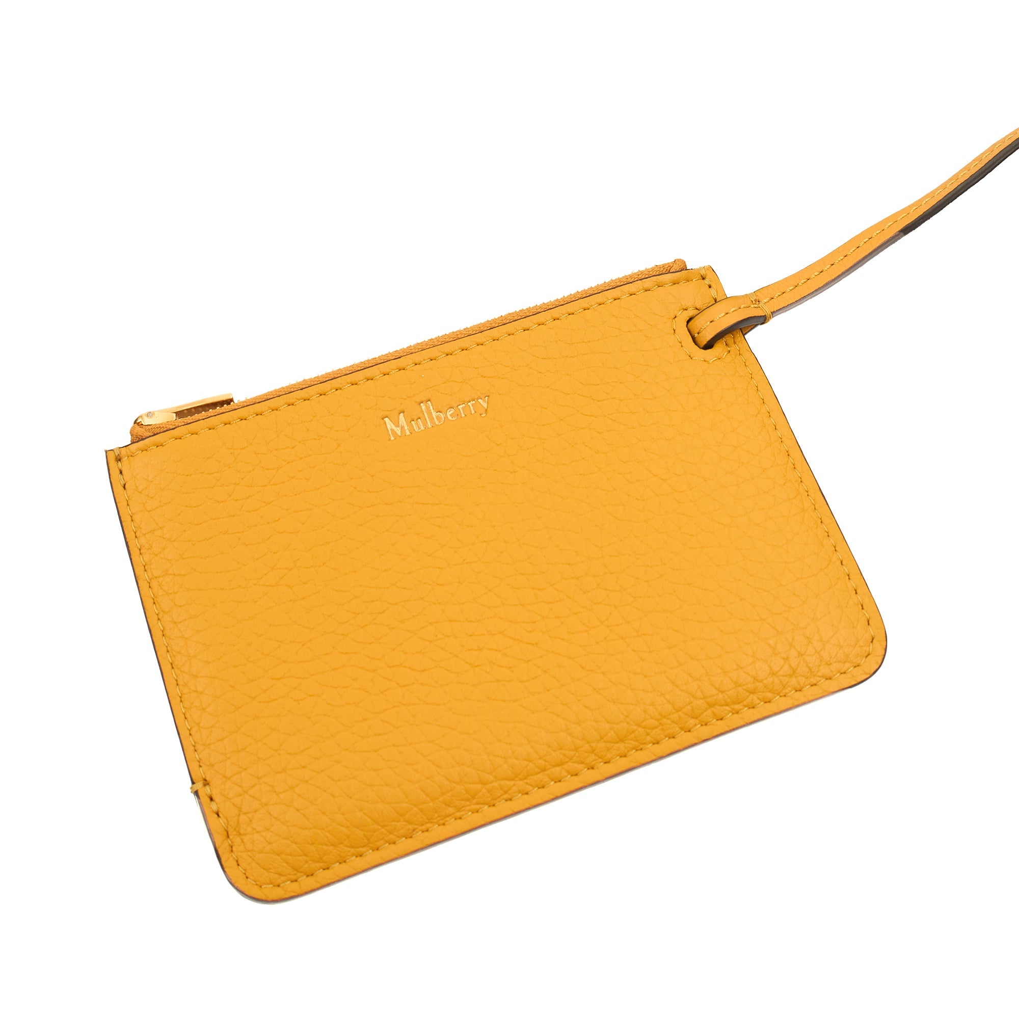 Mulberry Tote Millie Tote in Yellow, Calfskin Leather