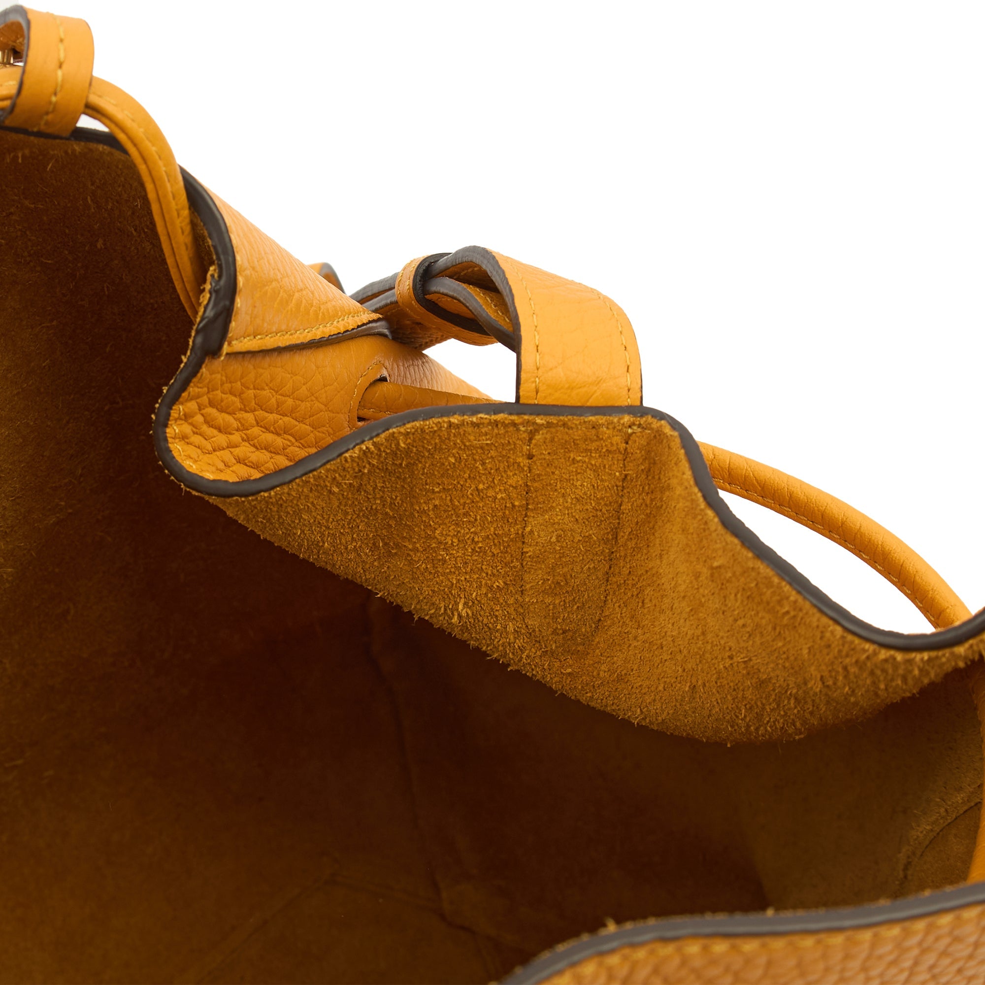 Mulberry Tote Millie Tote in Yellow, Calfskin Leather
