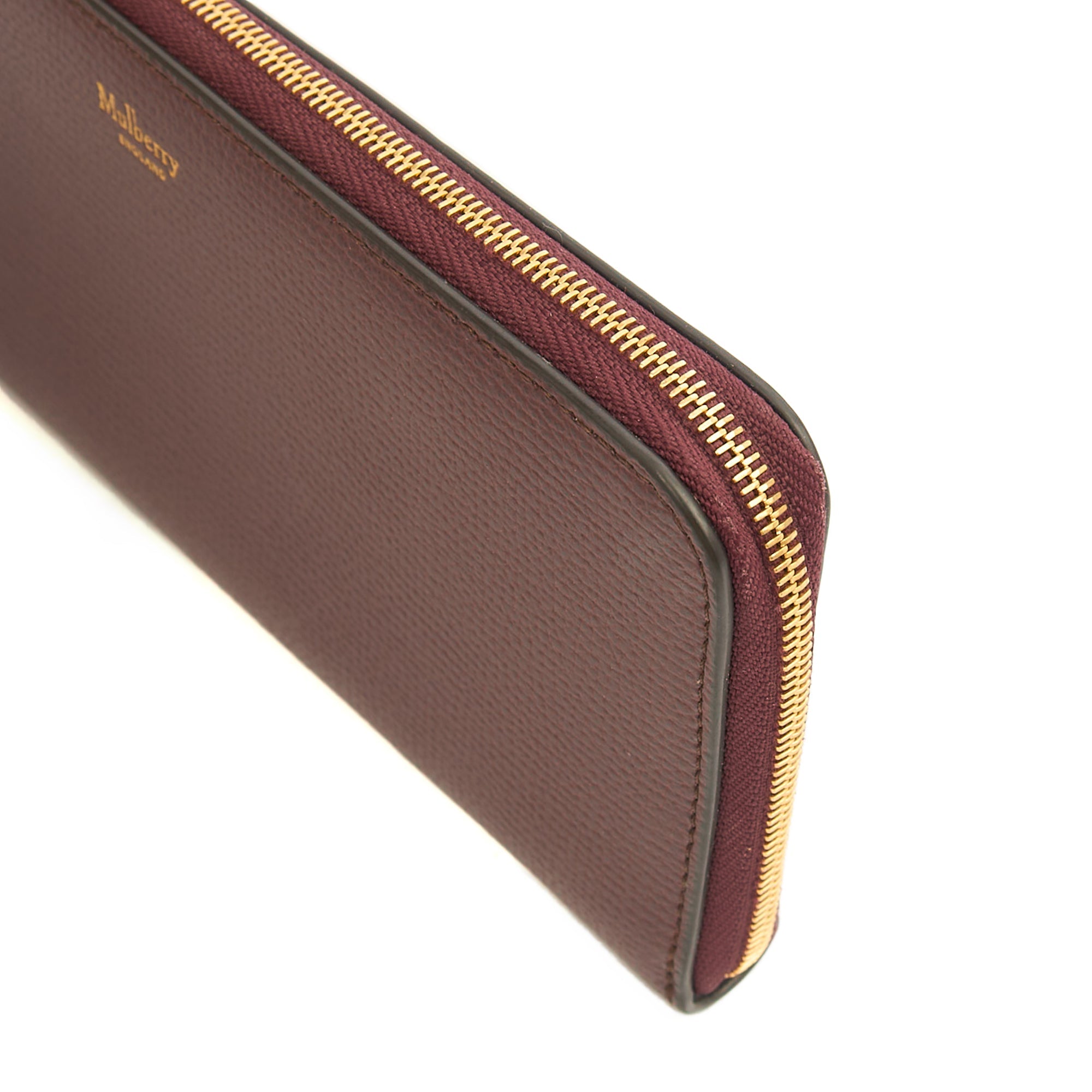 Mulberry Purse Wallet in Oxblood, Leather