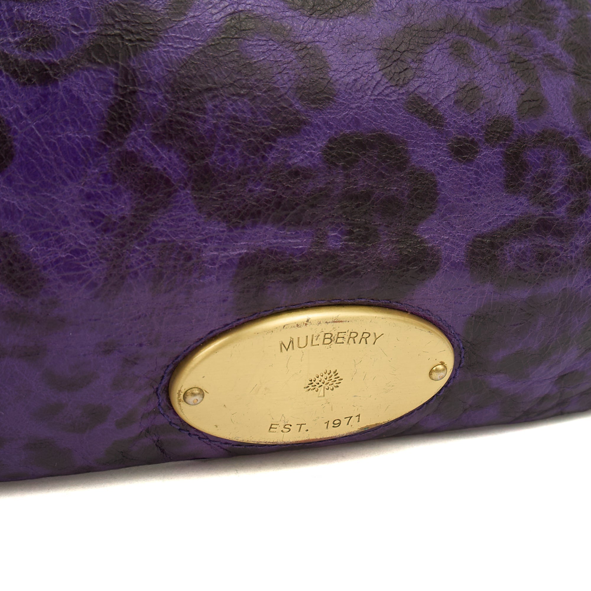Mulberry Clutch Mitzy Clutch in Print, Calfskin Leather