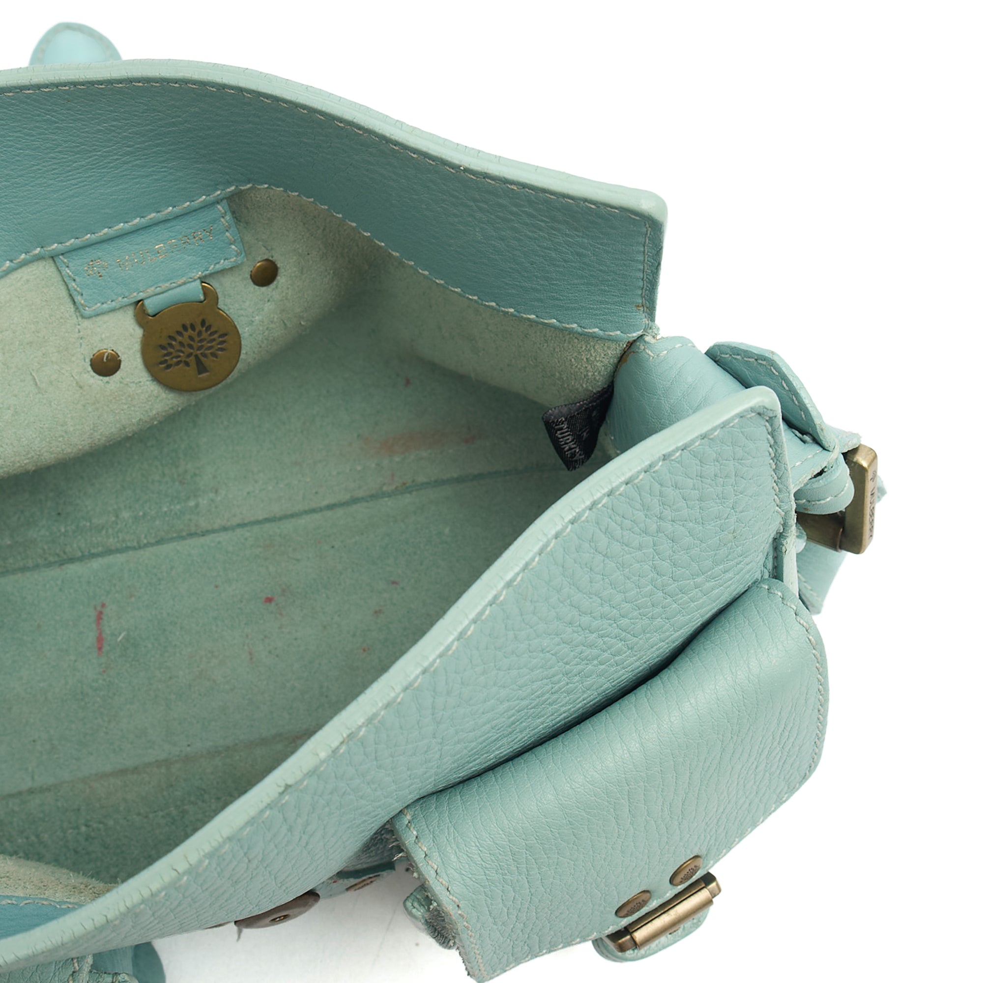 Mulberry Shoulder Bag Blenheim in Blue, Leather