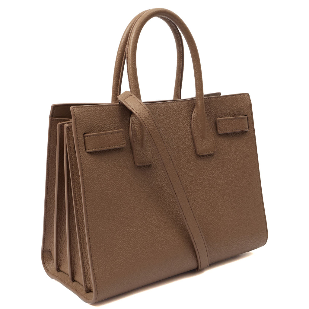 Saint Laurent Tote Sac de Jour Baby in Pink, Leather