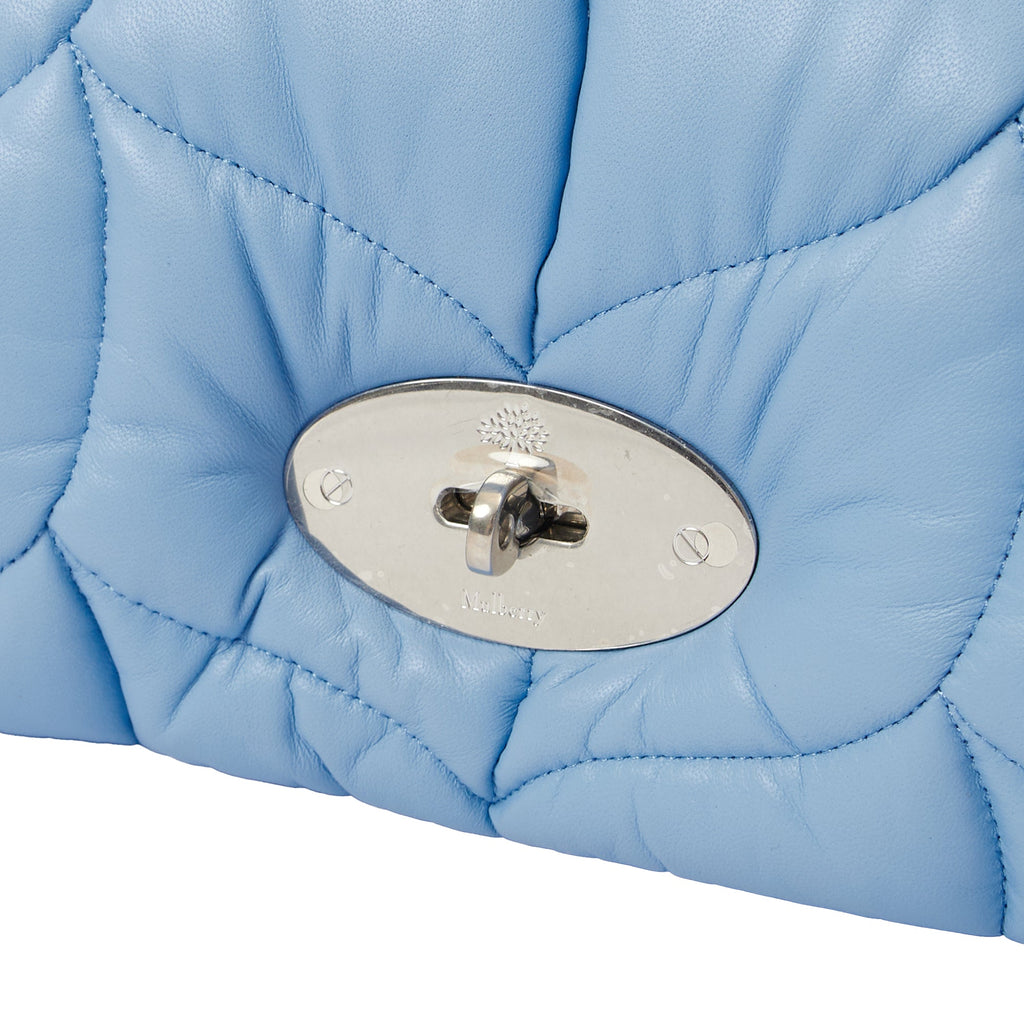 Mulberry Cross Body Little Softie in Cornflour, Calfskin Leather
