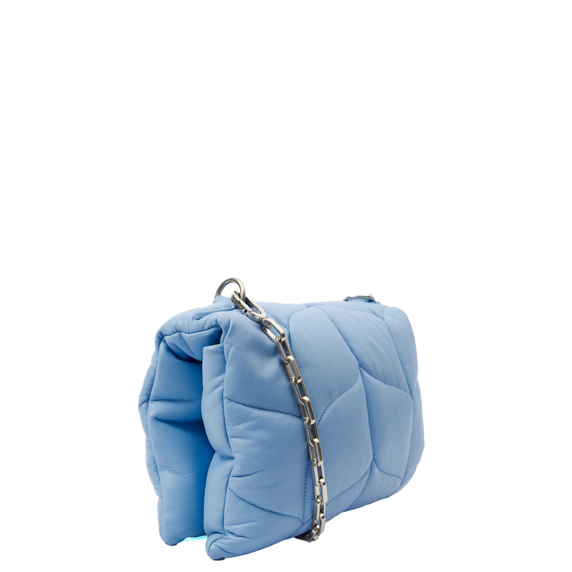 Mulberry Cross Body Little Softie in Cornflour, Calfskin Leather