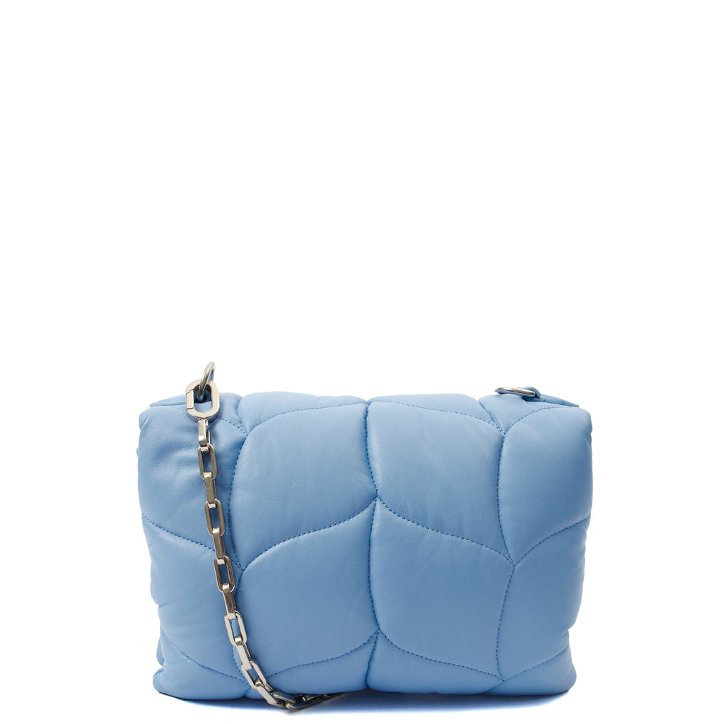 Mulberry Cross Body Little Softie in Cornflour, Calfskin Leather